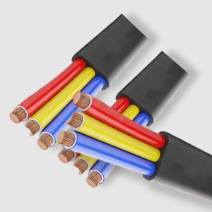 Flat submersible power cable 3x95sqmm