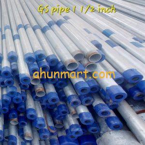 Galvanized steel Pipe 1 1/2 inch
